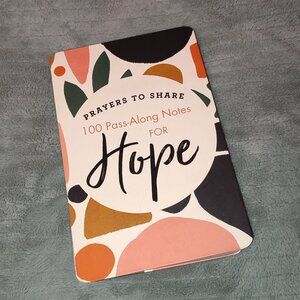 Hallmark Book 100 Pass-Along Notes for Hope Prayers to Share Great Designs 2021